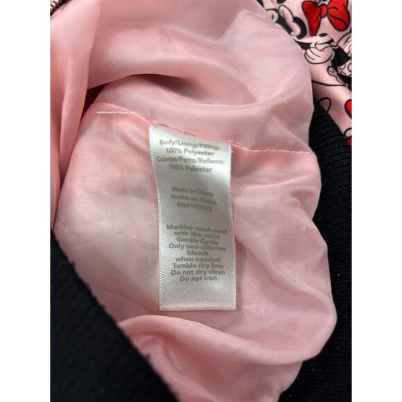 Disney Collection by Tutu Couture Girls Minnie Mouse Quilted Jacket Toddler 5/6 - Picture 4 of 4